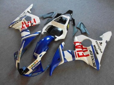 Azul Blanco Fiat Carenado R6 03-05