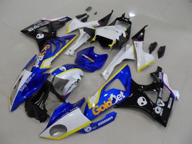 Azul Blanco GoldBet Kits Completo Carenado S1000RR 09-14