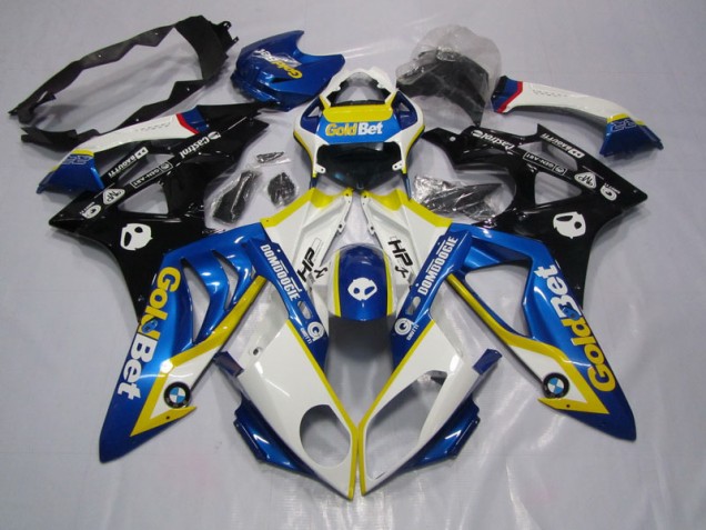 Azul Blanco GoldBet Plástica S1000RR 09-14