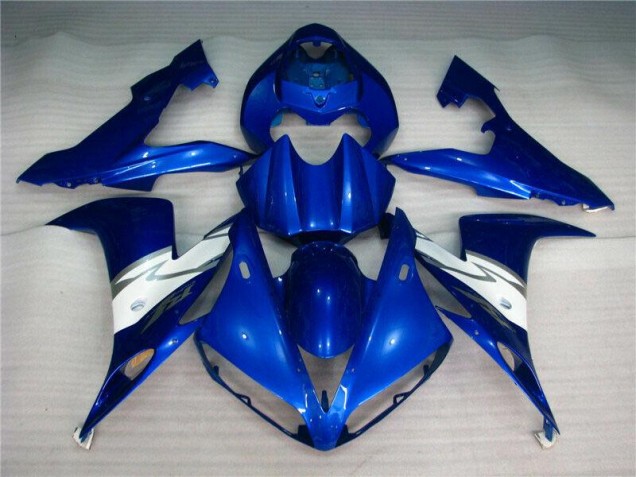 Azul Blanco Inyección Kit Carenado R1 04-06 Azul Blanco Inyección Kit Carenado R1 04-06