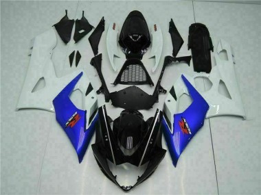 Azul Blanco Kit Carenado ABS Completo GSXR 1000 K5 05-06