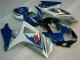Azul Blanco Kit Carenado ABS Completo GSXR 1000 K7 07-08 Azul Blanco Kit Carenado ABS Completo GSXR 1000 K7 07-08
