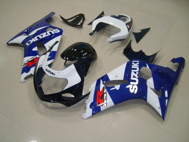 Azul Blanco Kit Carenado ABS Completo GSXR 750 K1 K2 K3 01-03