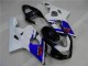 Azul Blanco Kit Carenado GSXR 600 / 750 K4 04-05 Azul Blanco Kit Carenado GSXR 600 / 750 K4 04-05