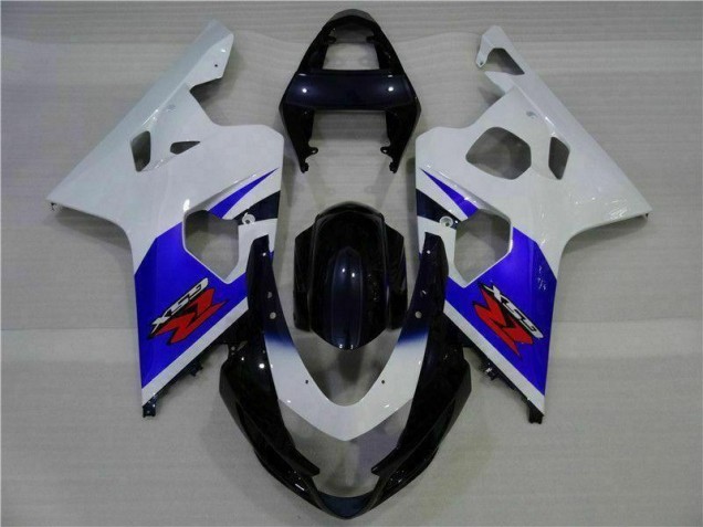 Azul Blanco Kit Carenado GSXR 600 / 750 K4 04-05 Azul Blanco Kit Carenado GSXR 600 / 750 K4 04-05