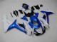 Azul Blanco Kit Completo Carenado GSXR 600 / 750 K11 11-21 Azul Blanco Kit Completo Carenado GSXR 600 / 750 K11 11-21
