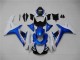 Azul Blanco Kit Completo Carenado GSXR 600 / 750 K11 11-21 Azul Blanco Kit Completo Carenado GSXR 600 / 750 K11 11-21