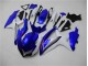 Azul Blanco Kit Completo Carenado GSXR 600 / 750 K8 08-10 Azul Blanco Kit Completo Carenado GSXR 600 / 750 K8 08-10