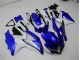 Azul Blanco Kit Completo Carenado GSXR 600 / 750 K8 08-10 Azul Blanco Kit Completo Carenado GSXR 600 / 750 K8 08-10