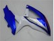Azul Blanco Kit Completo Carenado GSXR 600 / 750 K8 08-10 Azul Blanco Kit Completo Carenado GSXR 600 / 750 K8 08-10