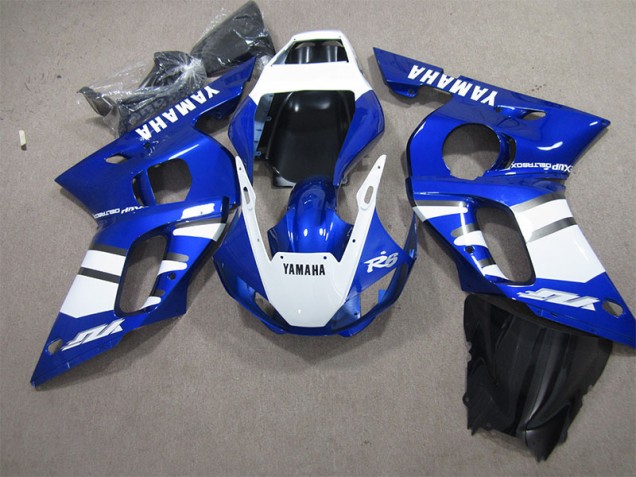 Azul Blanco Kit Completo Carenado R6 98-02 Azul Blanco Kit Completo Carenado R6 98-02
