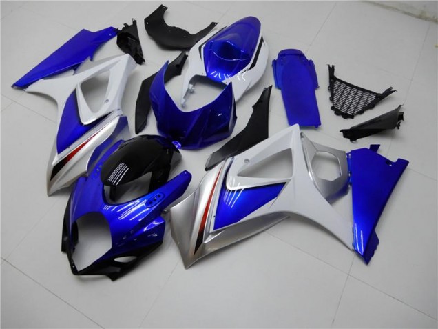 Azul Blanco Kits ABS Carenado GSXR 1000 K7 07-08 Azul Blanco Kits ABS Carenado GSXR 1000 K7 07-08
