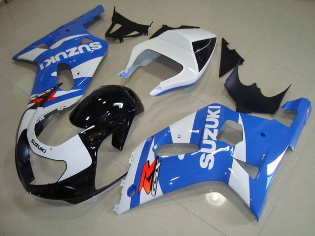 Azul Blanco Kits ABS Carenado GSXR 750 K1 K2 K3 01-03 Azul Blanco Kits ABS Carenado GSXR 750 K1 K2 K3 01-03