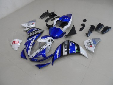 Azul Blanco Kits ABS Carenado R1 12-14