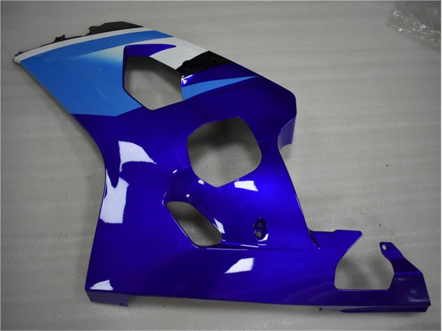Azul Blanco Kits Completo Carenado ABS GSXR 600 / 750 K4 04-05