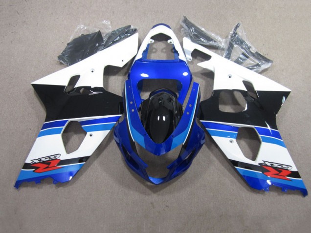 Azul Blanco Kits Completo Carenado ABS GSXR 600 K4 04-05 Azul Blanco Kits Completo Carenado ABS GSXR 600 K4 04-05