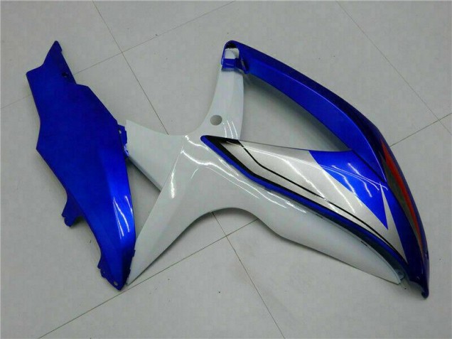 Azul Blanco Kits Completo Carenado GSXR 600 / 750 K8 08-10 Azul Blanco Kits Completo Carenado GSXR 600 / 750 K8 08-10