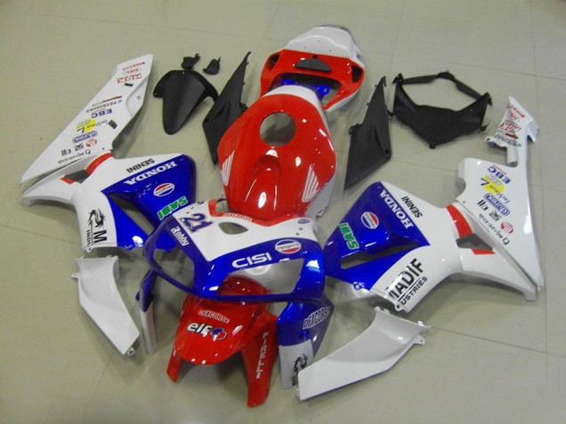 Azul Blanco Madif Carenado CBR 600 RR 05-06 Azul Blanco Madif Carenado CBR 600 RR 05-06