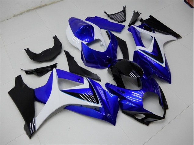 Azul Blanco Negro Carenado GSXR 1000 K7 07-08 Azul Blanco Negro Carenado GSXR 1000 K7 07-08