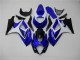 Azul Blanco Negro Carenado GSXR 1000 K7 07-08 Azul Blanco Negro Carenado GSXR 1000 K7 07-08