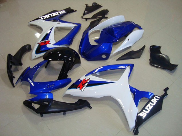Azul Blanco Negro Carenado GSXR 750 K6 06-07 Azul Blanco Negro Carenado GSXR 750 K6 06-07