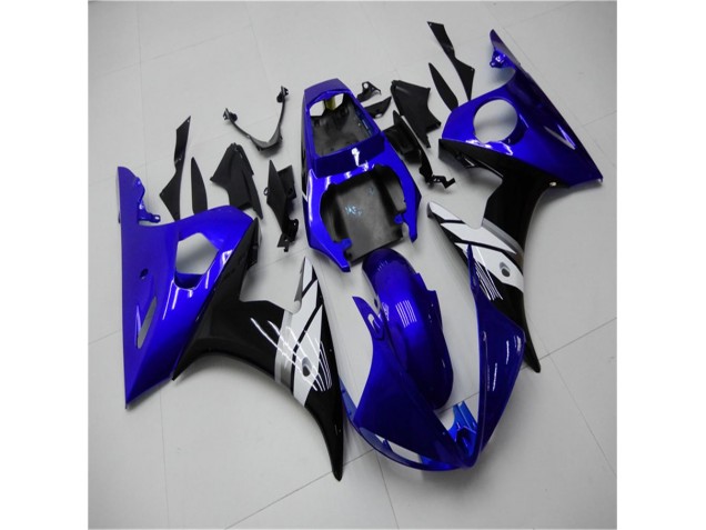 Azul Blanco Negro Carenado R6 03-05 Azul Blanco Negro Carenado R6 03-05