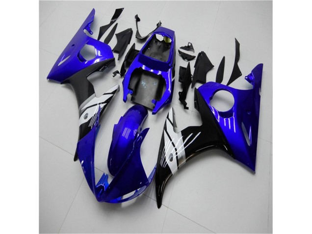 Azul Blanco Negro Carenado R6 03-05 Azul Blanco Negro Carenado R6 03-05