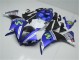 Azul Blanco Negro Kit Carenado R1 12-14 Azul Blanco Negro Kit Carenado R1 12-14
