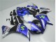 Azul Blanco Negro Kit Carenado R1 12-14 Azul Blanco Negro Kit Carenado R1 12-14