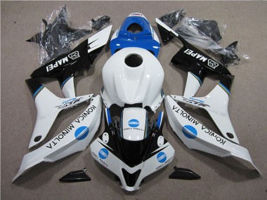 Azul Blanco Negro Konica Minolta MAPEI Carenado CBR 600 RR 07-08