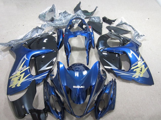 Azul Blanco Oro Calcomanía Carenado GSXR 1300 Hayabusa 08-19 Azul Blanco Oro Calcomanía Carenado GSXR 1300 Hayabusa 08-19