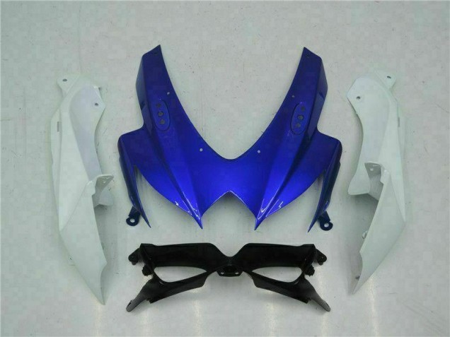Azul Blanco Plástica GSXR 600 / 750 K8 08-10 Azul Blanco Plástica GSXR 600 / 750 K8 08-10