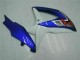 Azul Blanco Plástica GSXR 600 / 750 K8 08-10 Azul Blanco Plástica GSXR 600 / 750 K8 08-10