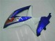 Azul Blanco Plástica GSXR 600 / 750 K8 08-10 Azul Blanco Plástica GSXR 600 / 750 K8 08-10