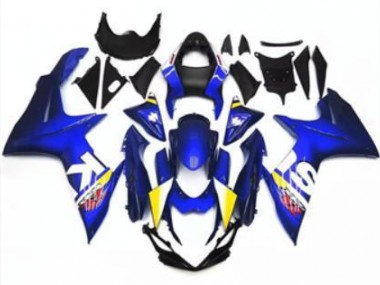 Azul Blanco Plástico GSXR 600 / 750 K11 11-21