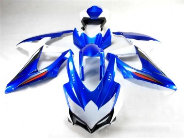 Azul Blanco Plástico GSXR 600 / 750 K8 08-10