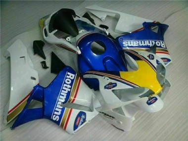 Azul Blanco Rothmans Carenado CBR 600 RR 03-04
