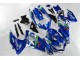 Azul Blanco Verde Carenado GSXR 600 / 750 K8 08-10
