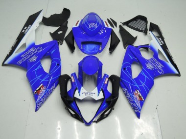Azul Corona Carenado GSXR 1000 K5 05-06