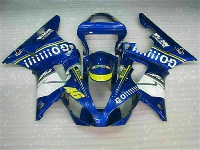 Azul Kit Carenado Inyección R1 00-01 Azul Kit Carenado Inyección R1 00-01