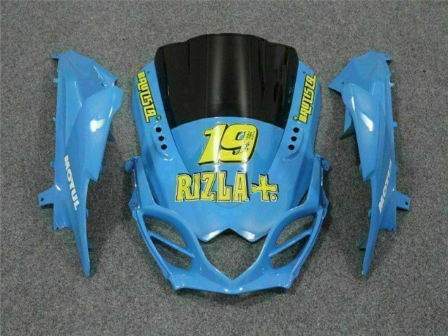 Azul Kit Completo Carenado GSXR 1000 K9 09-16 Azul Kit Completo Carenado GSXR 1000 K9 09-16