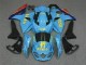 Azul Kit Completo Carenado GSXR 1000 K9 09-16 Azul Kit Completo Carenado GSXR 1000 K9 09-16