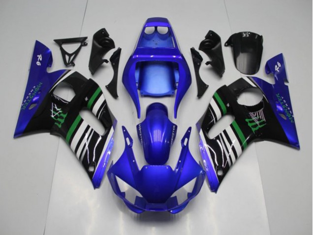 Azul Monster Carenado R6 98-02 Azul Monster Carenado R6 98-02