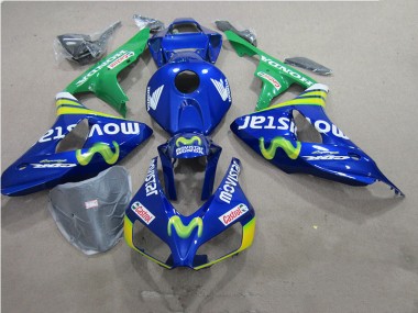 Azul Movistar Castrol Carenado CBR 1000 RR 06-07