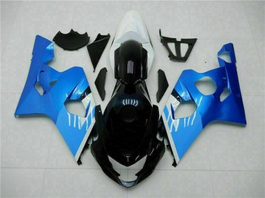 Azul Negro ABS Kits Carenado GSXR 600 / 750 K4 04-05