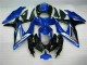 Azul Negro ABS Kits Carenado GSXR 600 / 750 K8 08-10