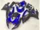 Azul Negro ABS Plástica GSXR 600 / 750 K6 06-07 Azul Negro ABS Plástica GSXR 600 / 750 K6 06-07