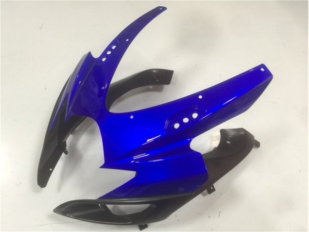 Azul Negro ABS Plástica GSXR 600 / 750 K6 06-07 Azul Negro ABS Plástica GSXR 600 / 750 K6 06-07