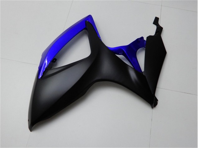 Azul Negro ABS Plástica GSXR 600 / 750 K6 06-07 Azul Negro ABS Plástica GSXR 600 / 750 K6 06-07