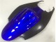 Azul Negro ABS Plástica GSXR 600 / 750 K6 06-07 Azul Negro ABS Plástica GSXR 600 / 750 K6 06-07